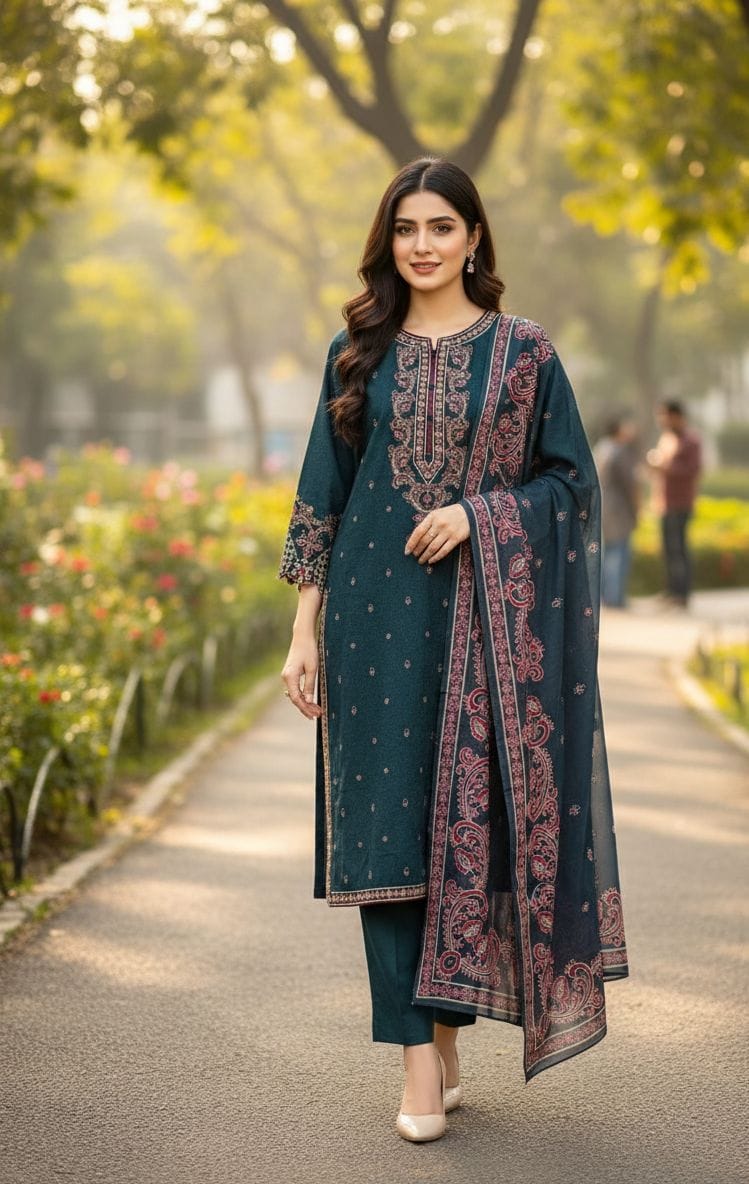 Embrioded stitch 3pc