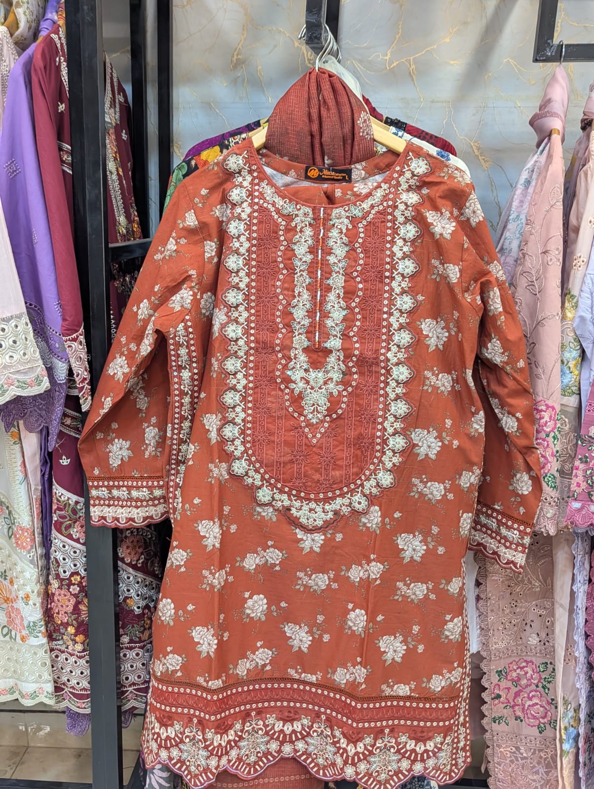 Embroidered Stitch 3 pc