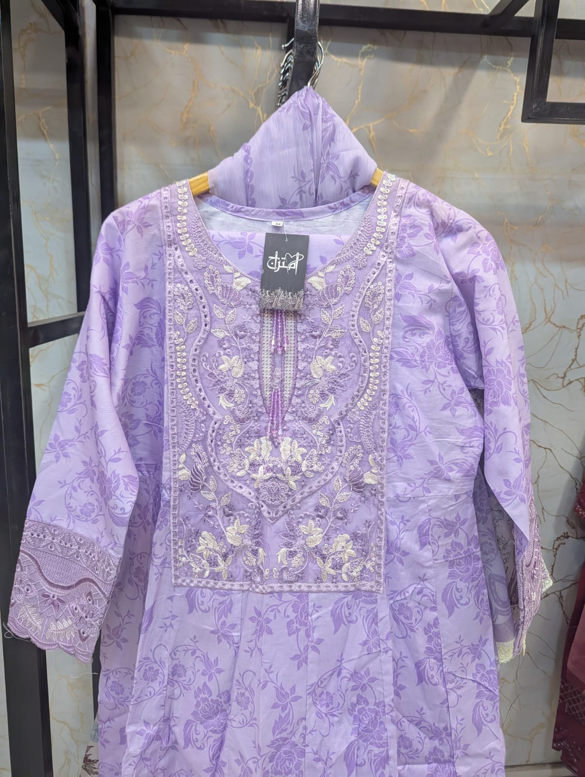 Embroidered Stitch 3pc