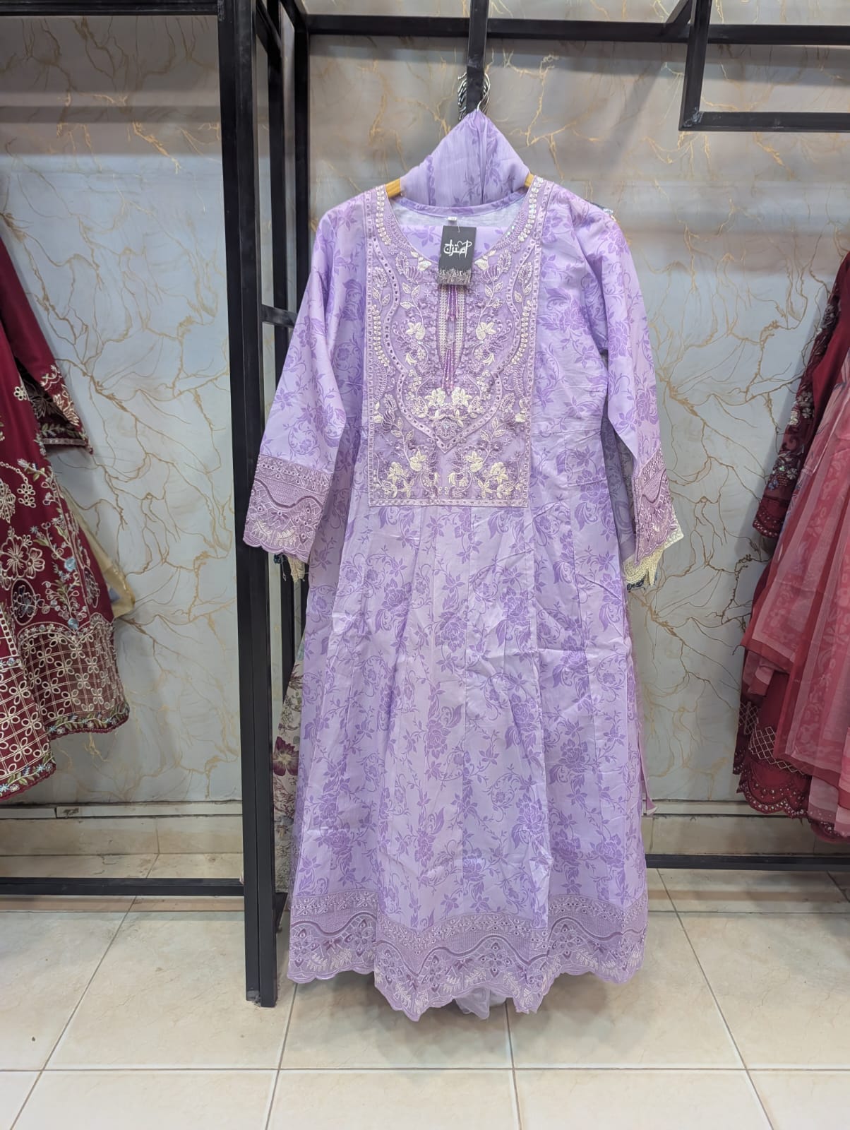 Embroidered Stitch 3pc