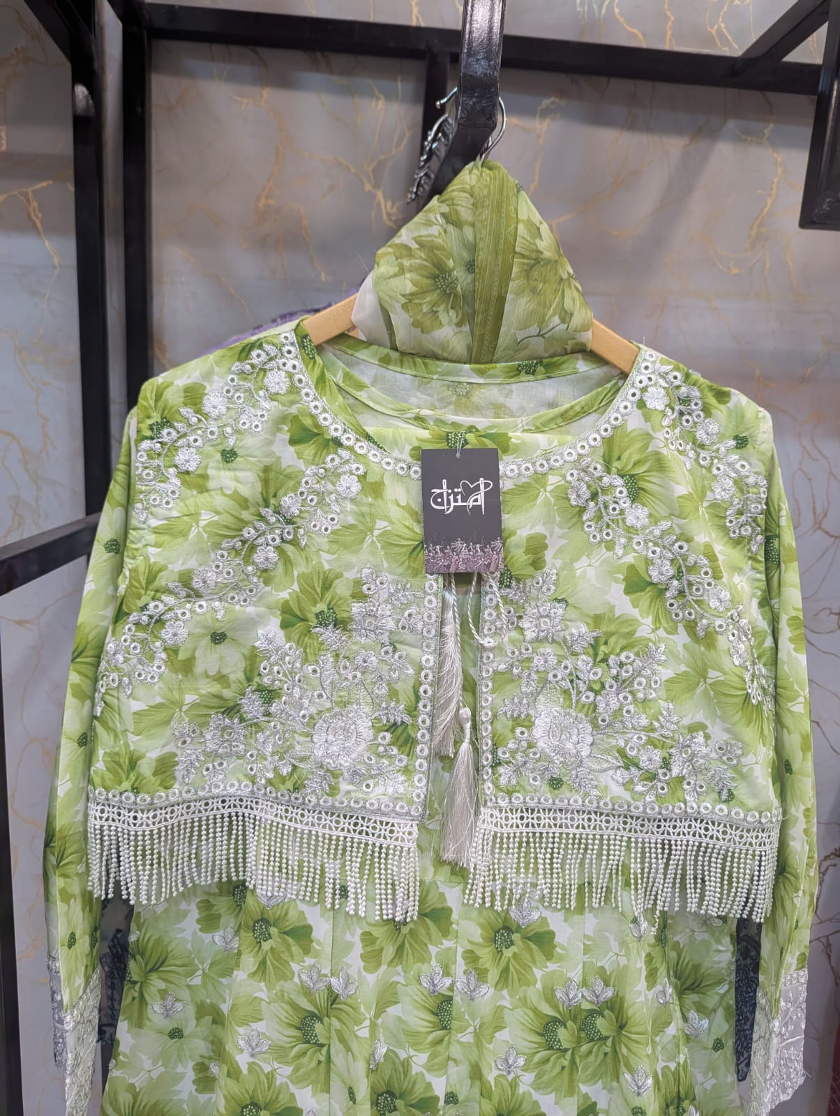 Embroidered Stitch 3pc