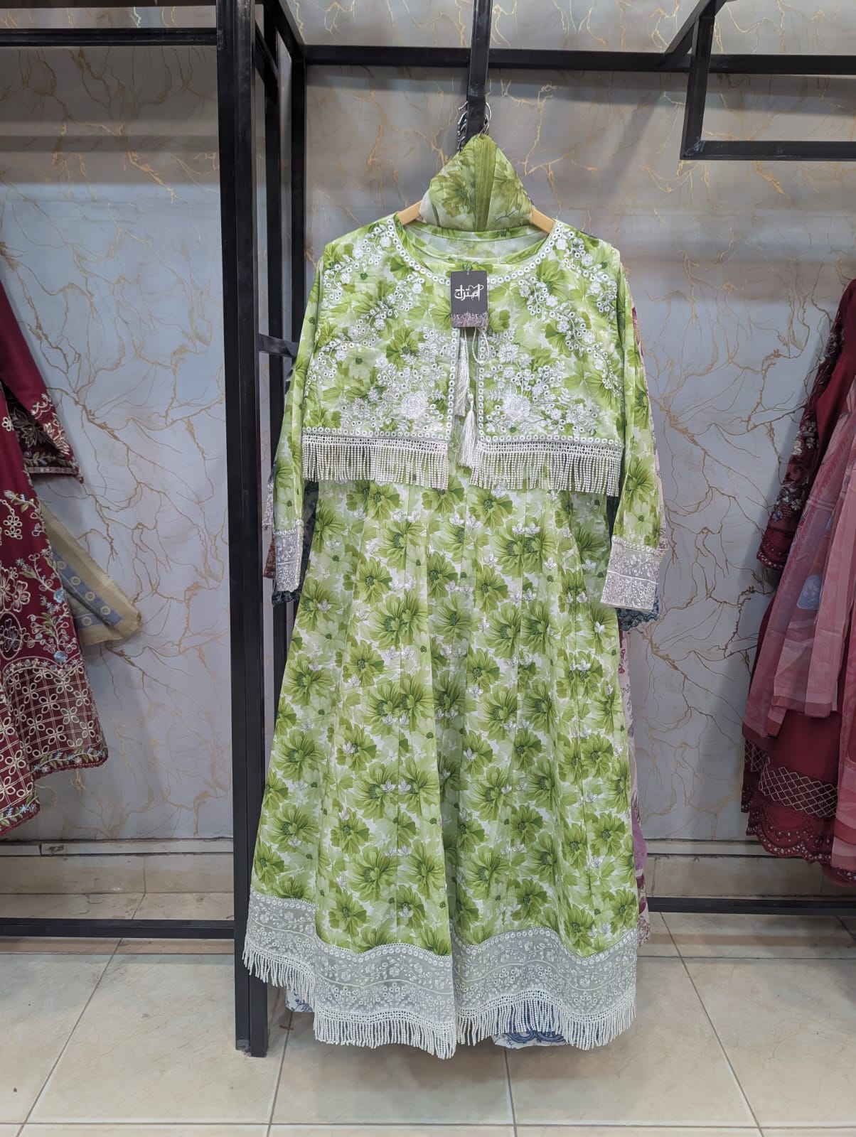 Embroidered Stitch 3pc