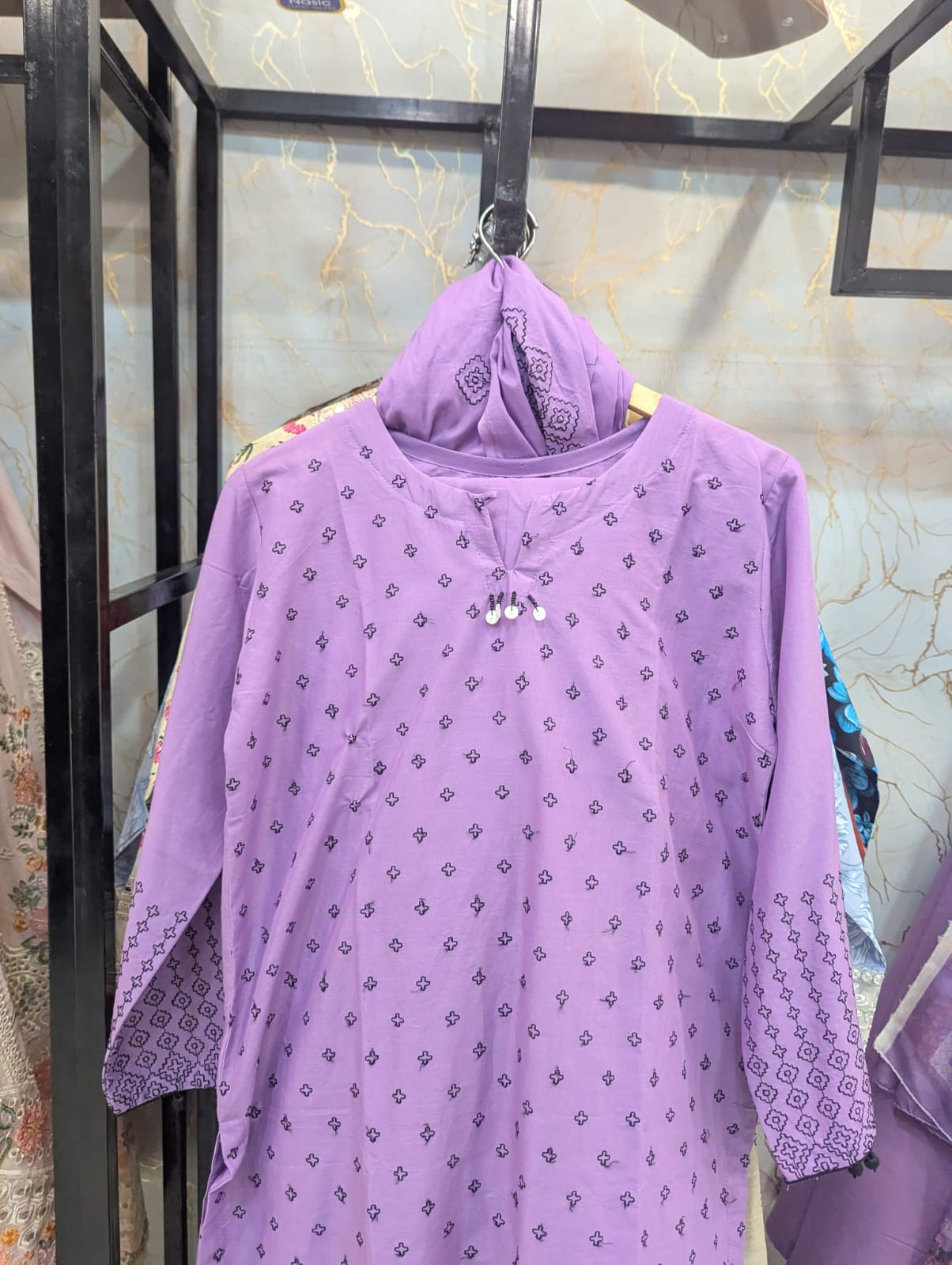 Embroidered Stitch 3pc