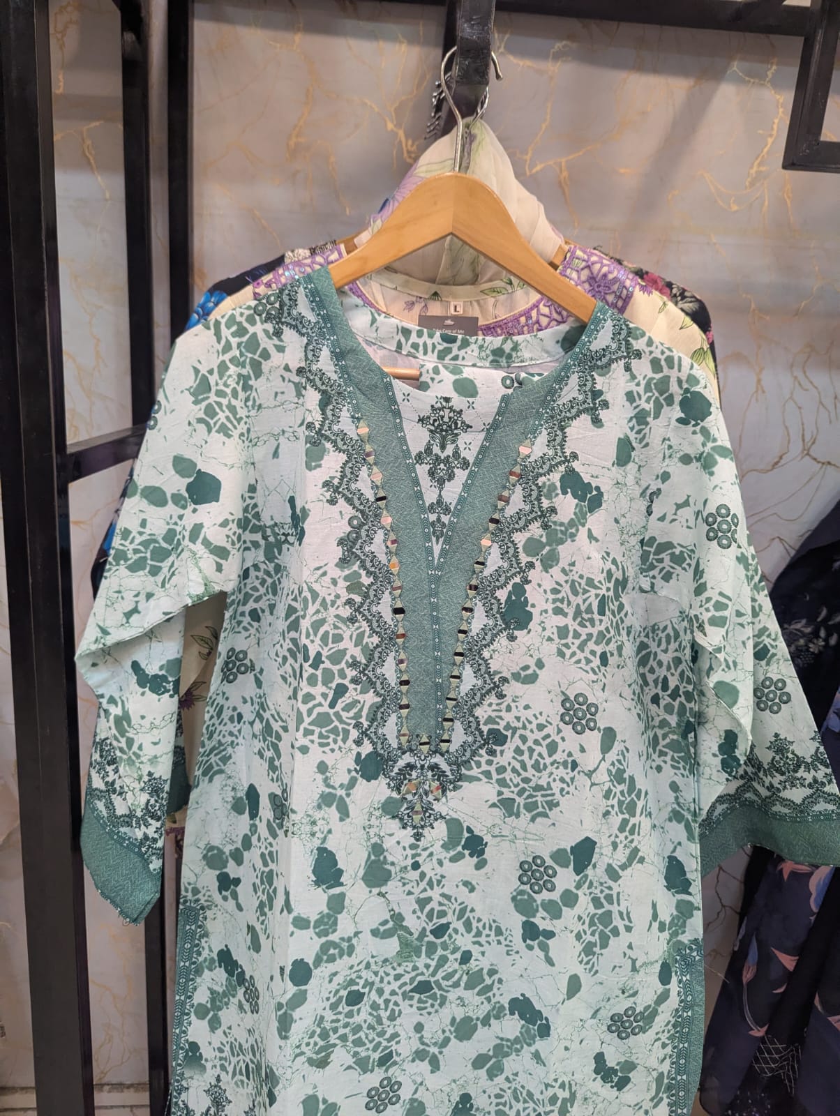 Lawn  Co-ord Set