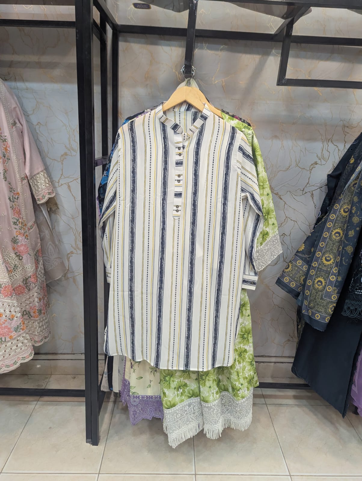 Western 2PC Georgette Stuff