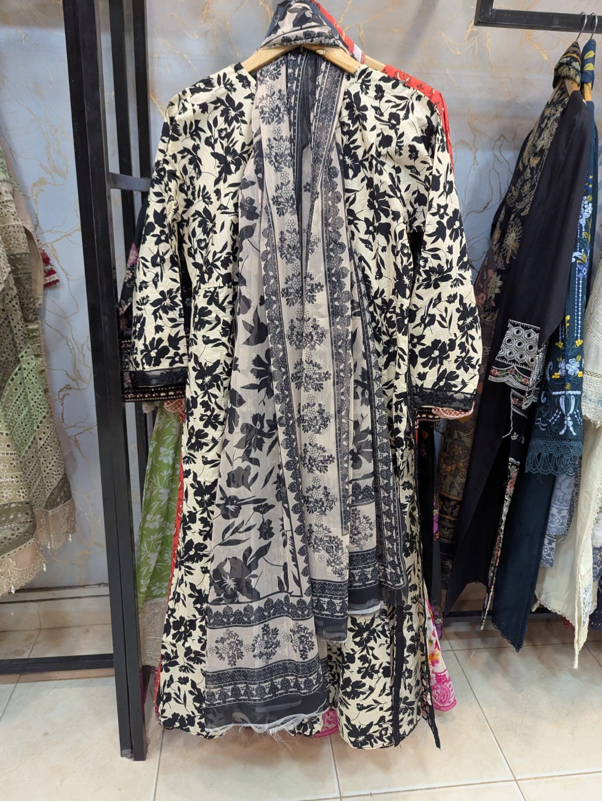 Embroidered Stitch 3pc