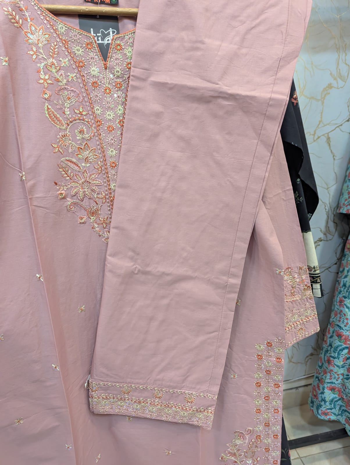 Embroidered Stitch 3 pc