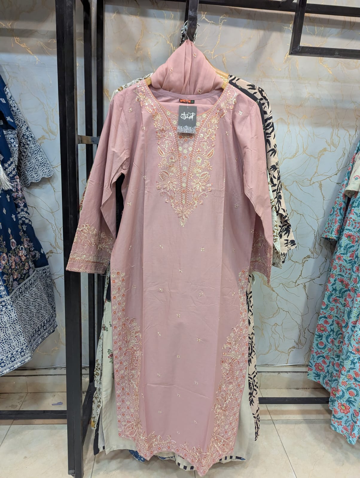 Embroidered Stitch 3 pc