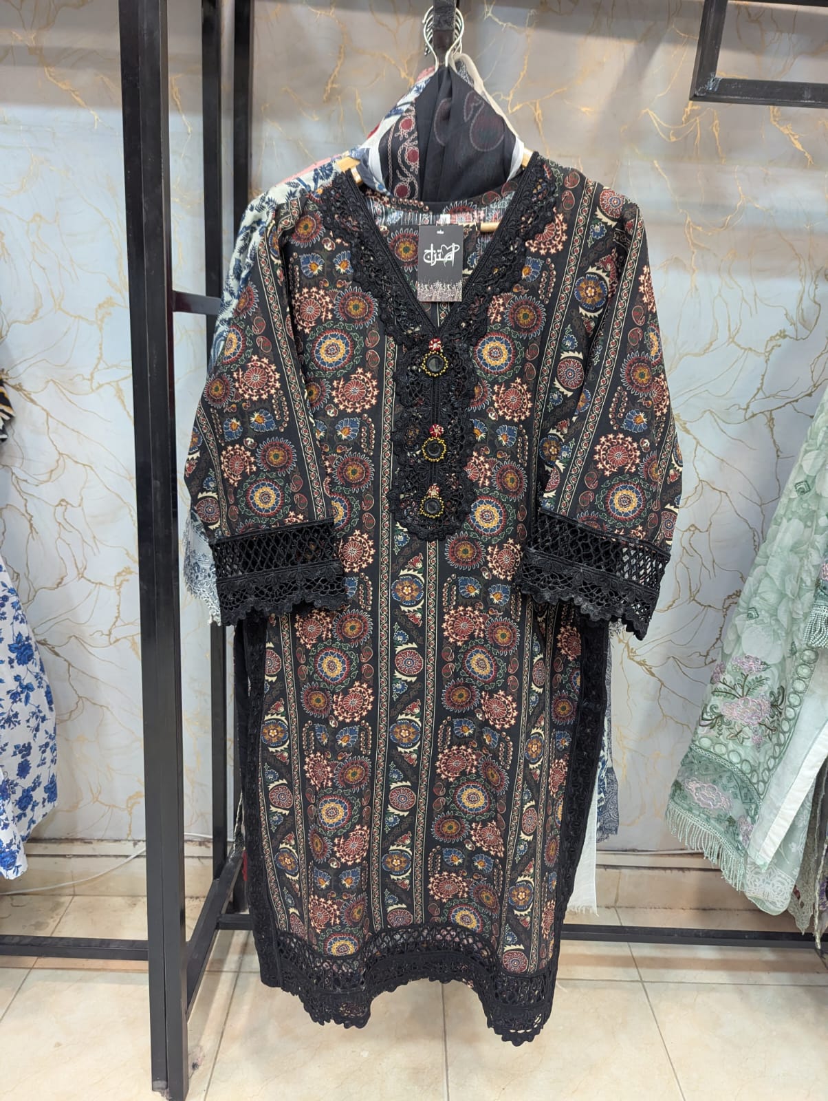 Embroidered Stitch 3 pc