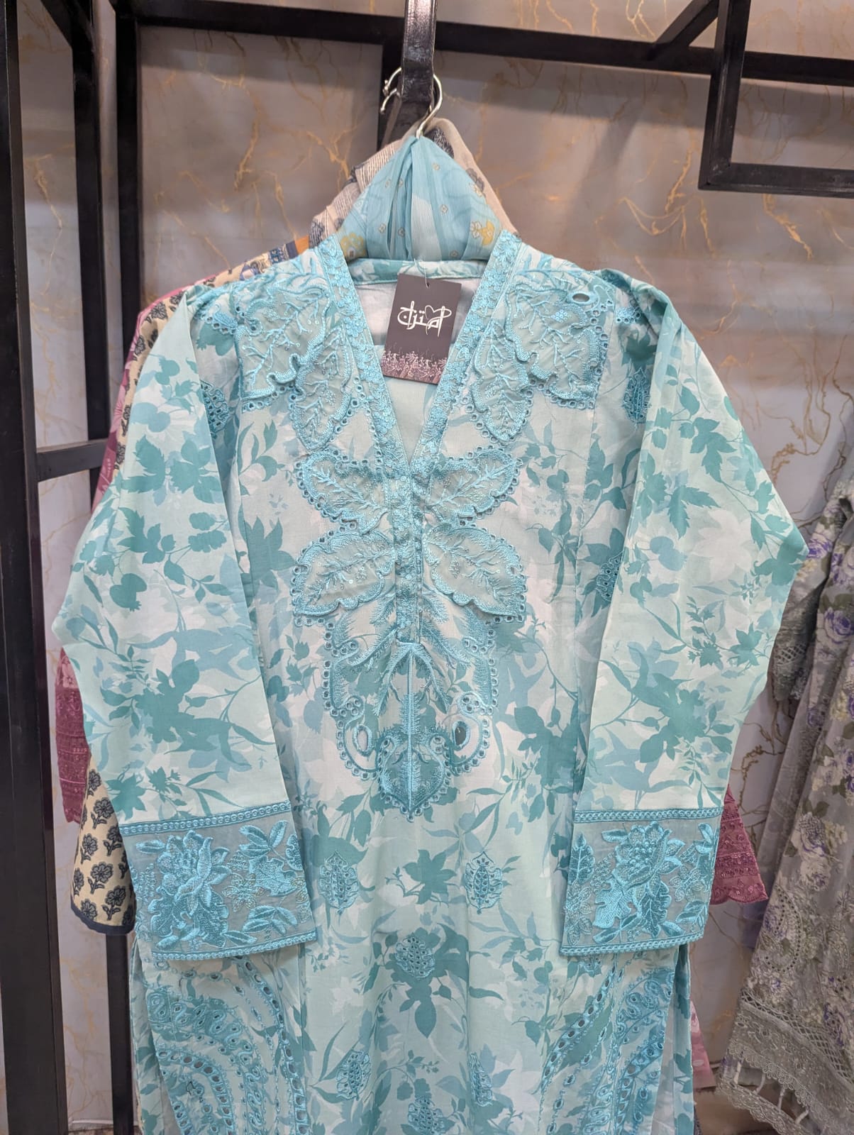 Embroidered Stitch 3pc