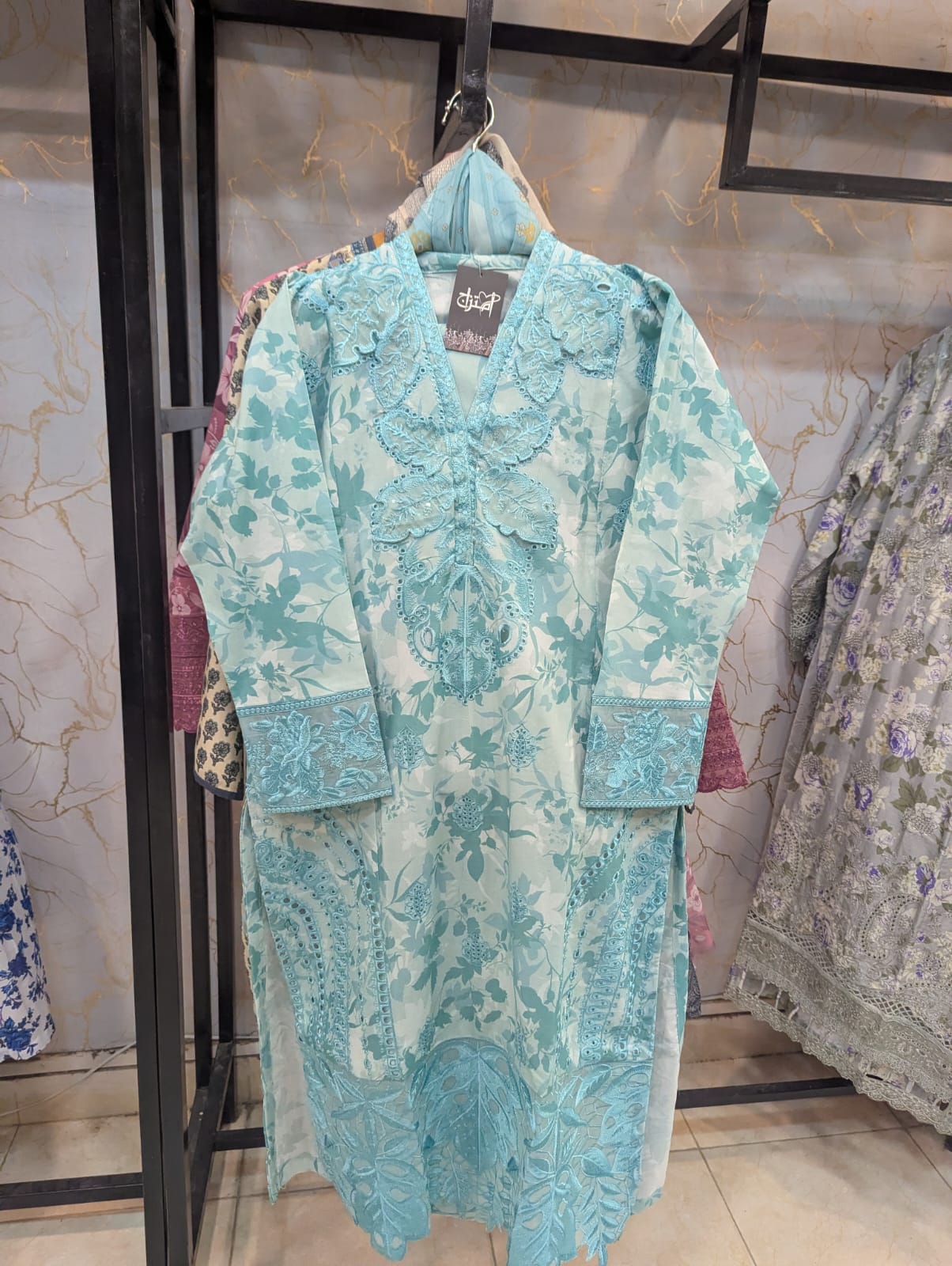Embroidered Stitch 3pc