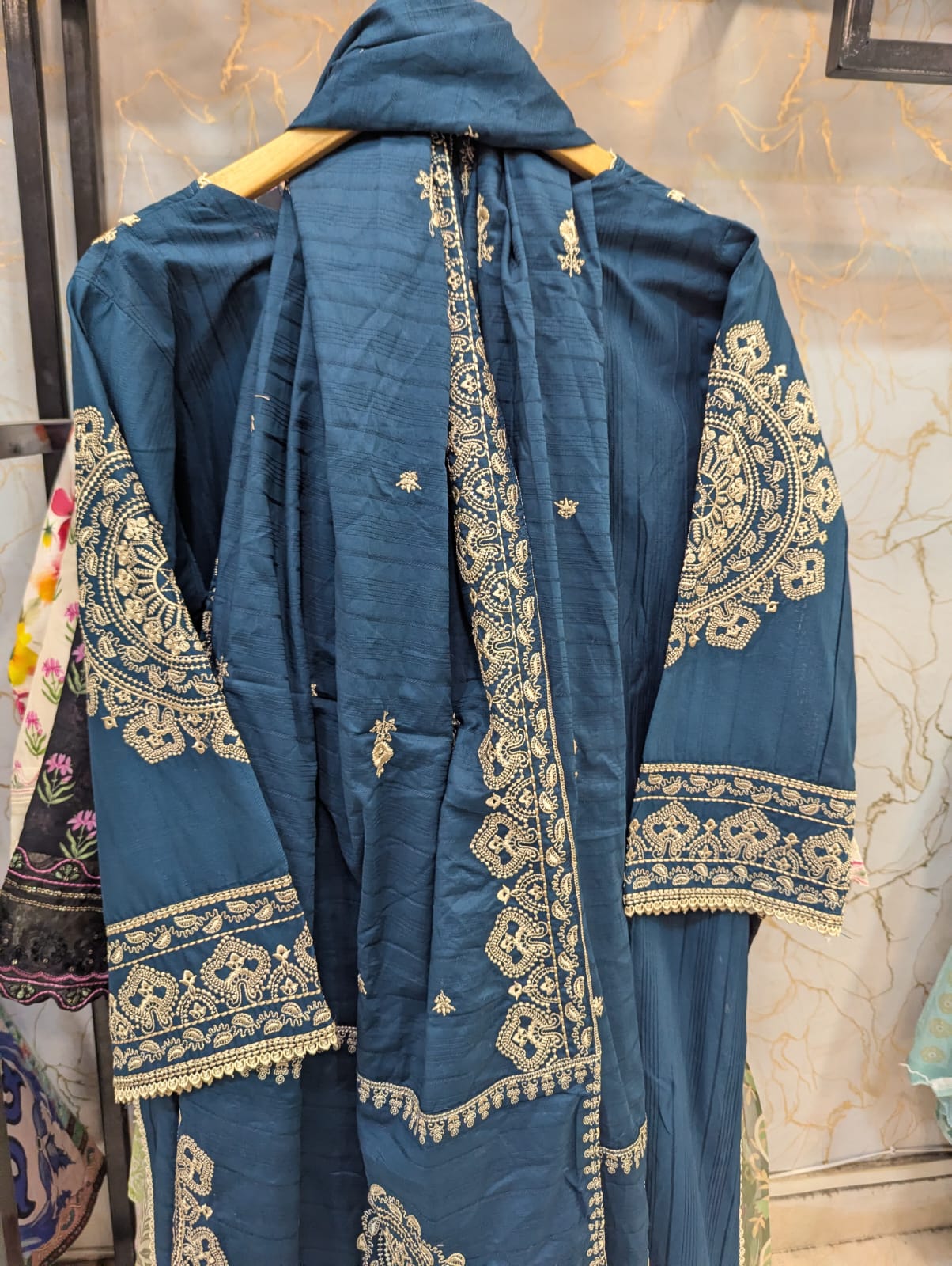 Embroidered Stitch 3pc