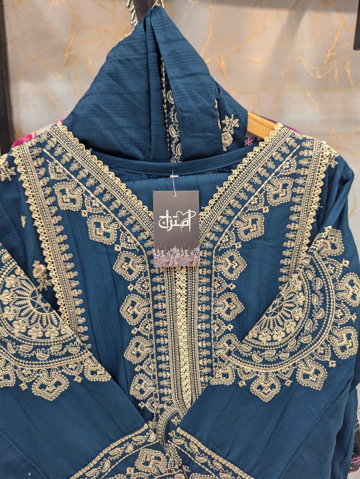 Embroidered Stitch 3pc