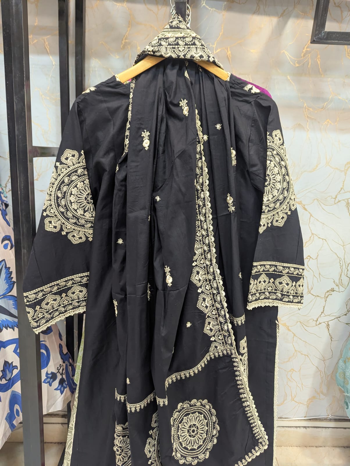 Embroidered Stitch 3pc