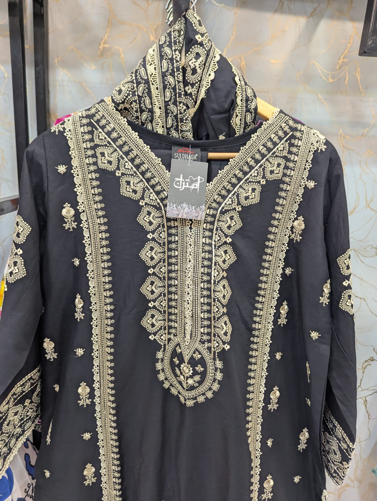 Embroidered Stitch 3pc