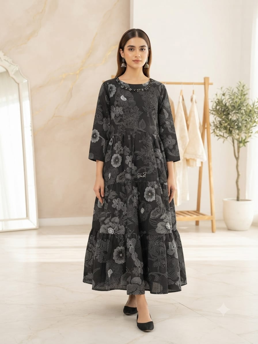 lawn Frock 2pc