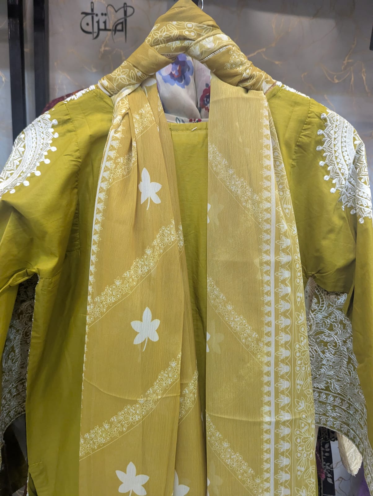 Embroidered Stitch 3pc