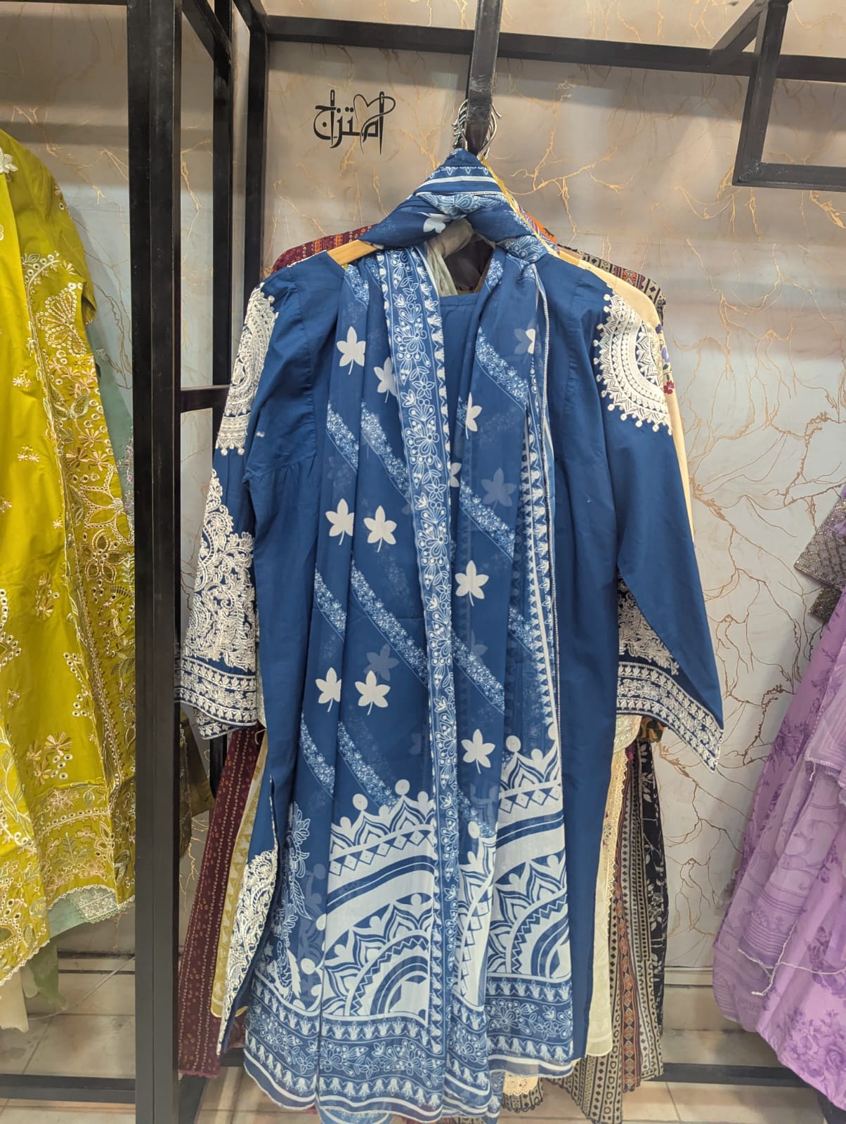 Embroidered Stitch 3pc