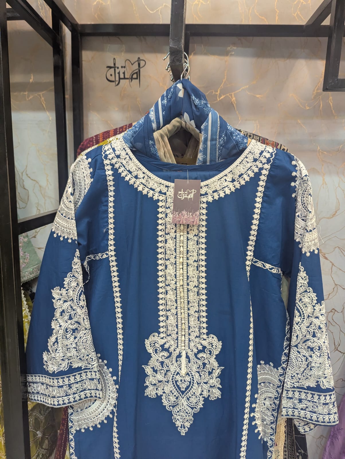 Embroidered Stitch 3pc