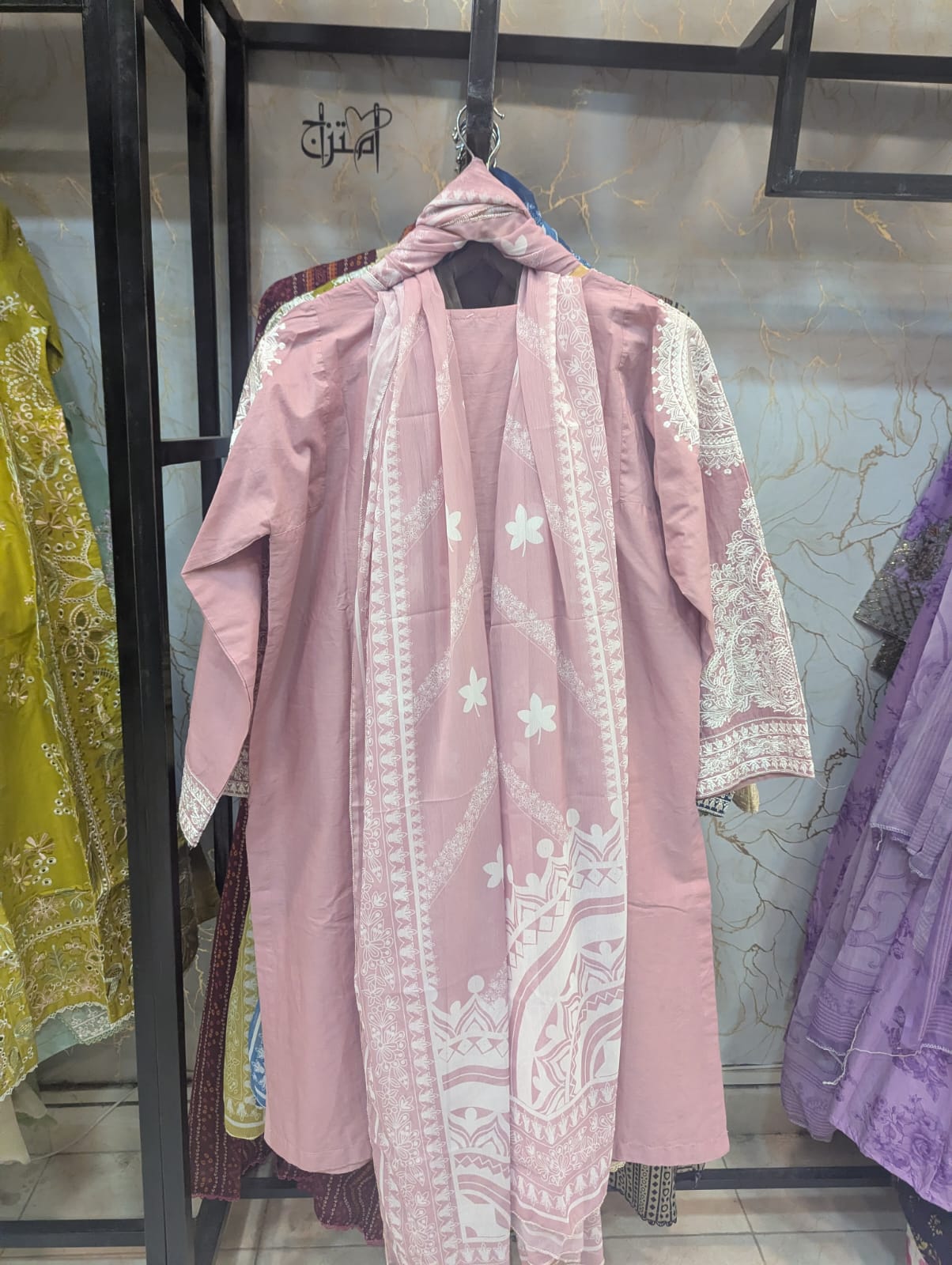 Embroidered Stitch 3pc
