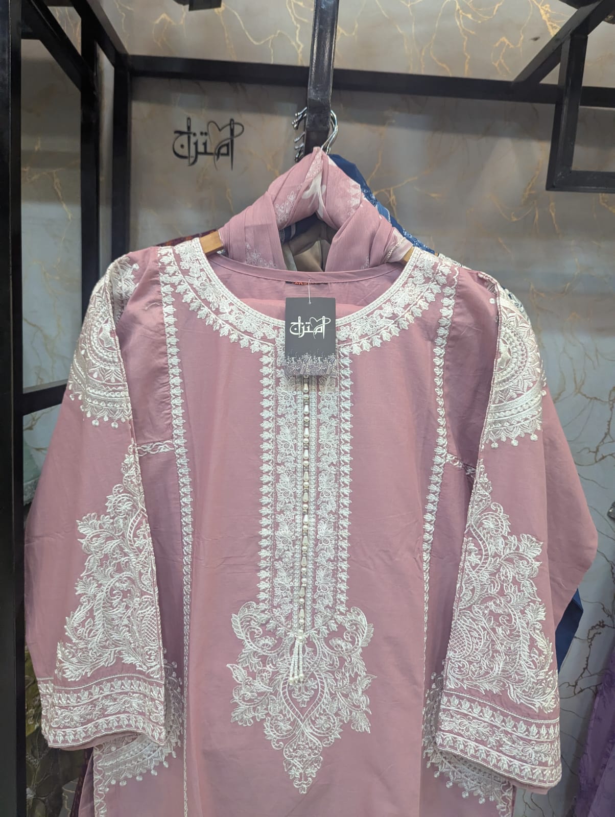 Embroidered Stitch 3pc