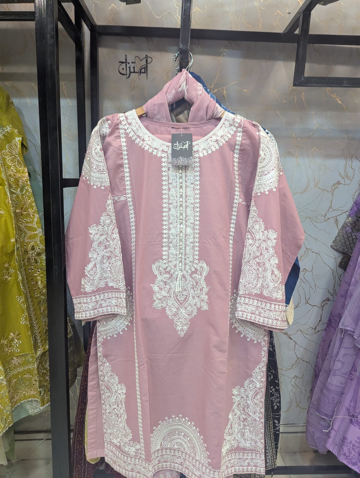 Embroidered Stitch 3pc