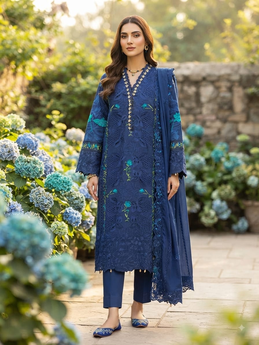 Embroidered 3pcs