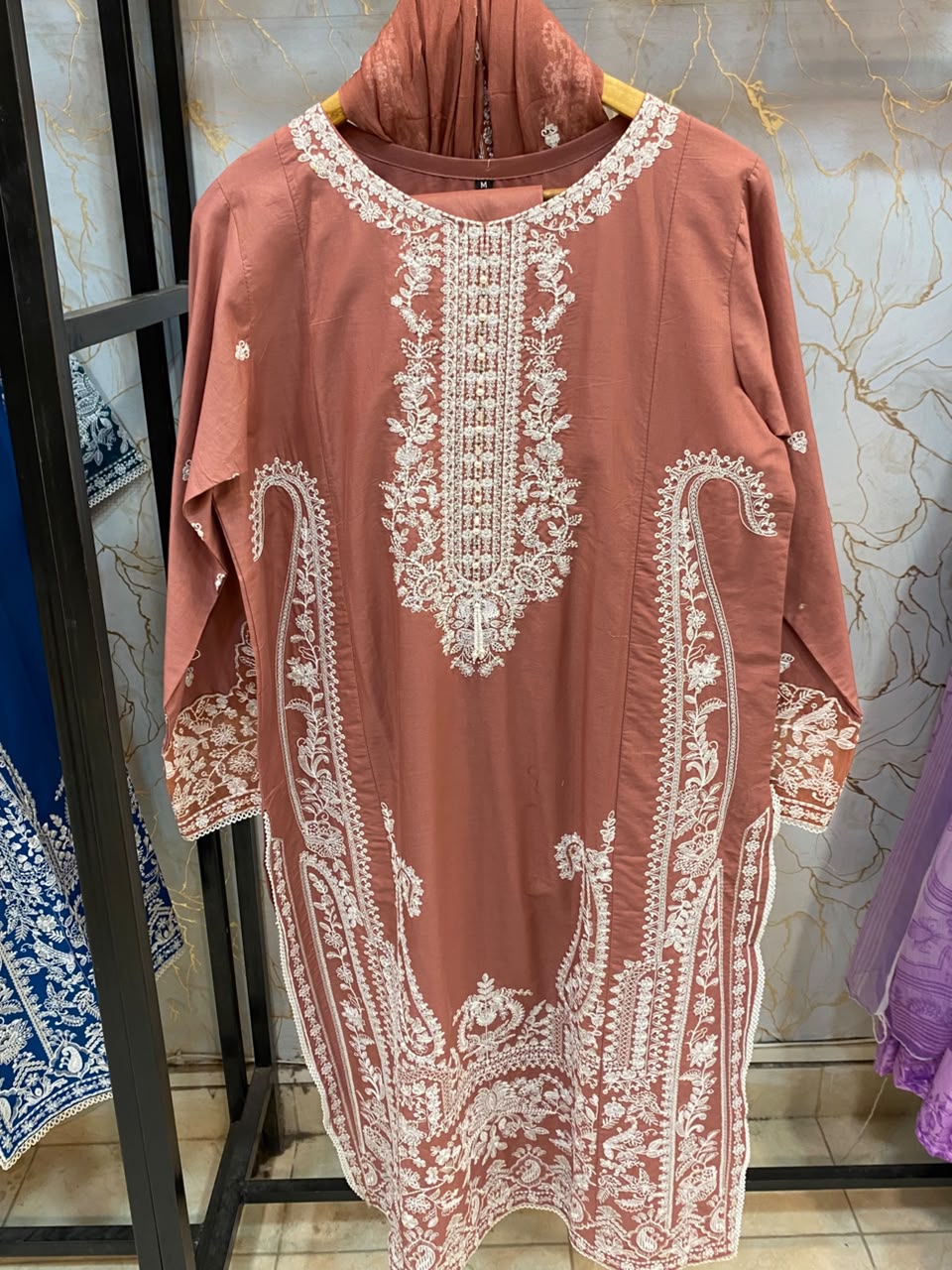 Embroidered Stitch 3pc