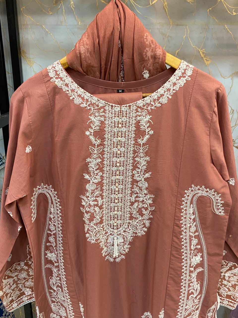 Embroidered Stitch 3pc