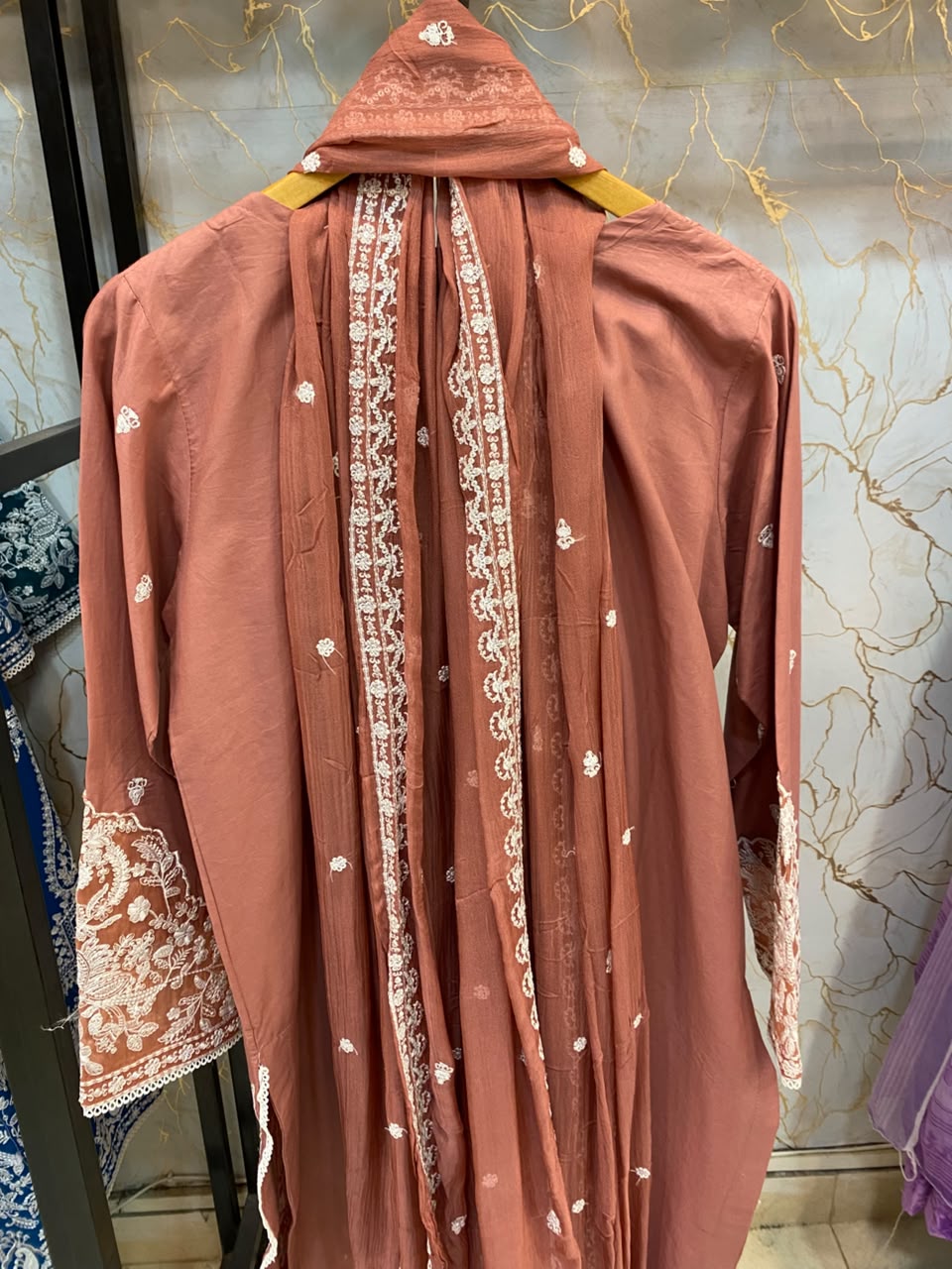 Embroidered Stitch 3pc