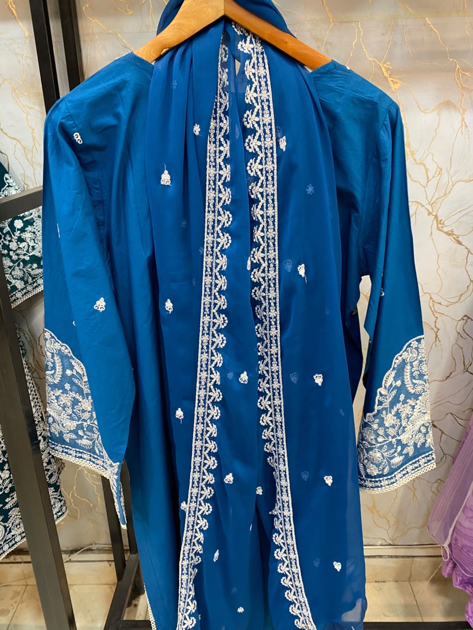 Embroiderd Stitch 3pc