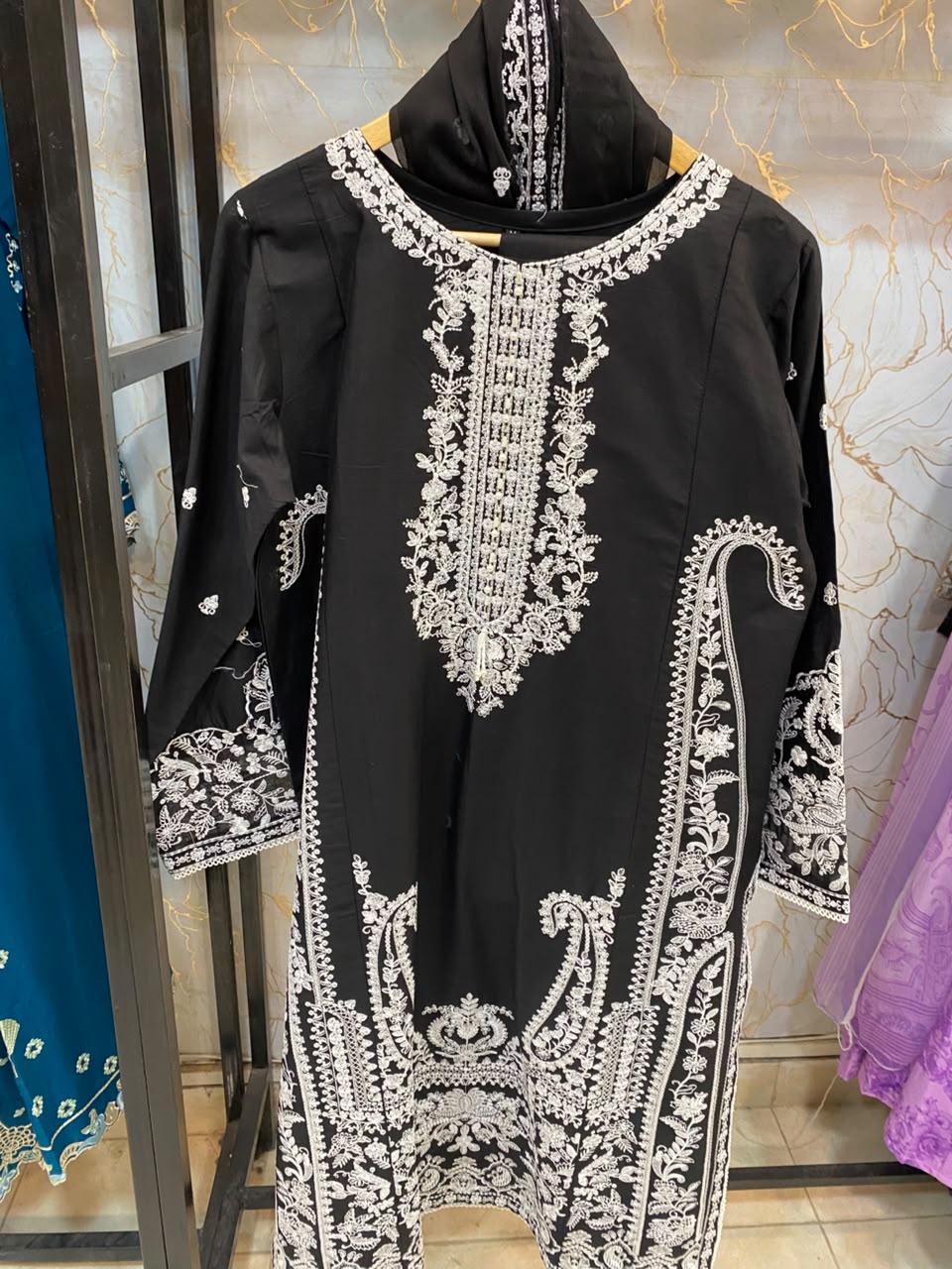 Embroidered Stitch 3pc