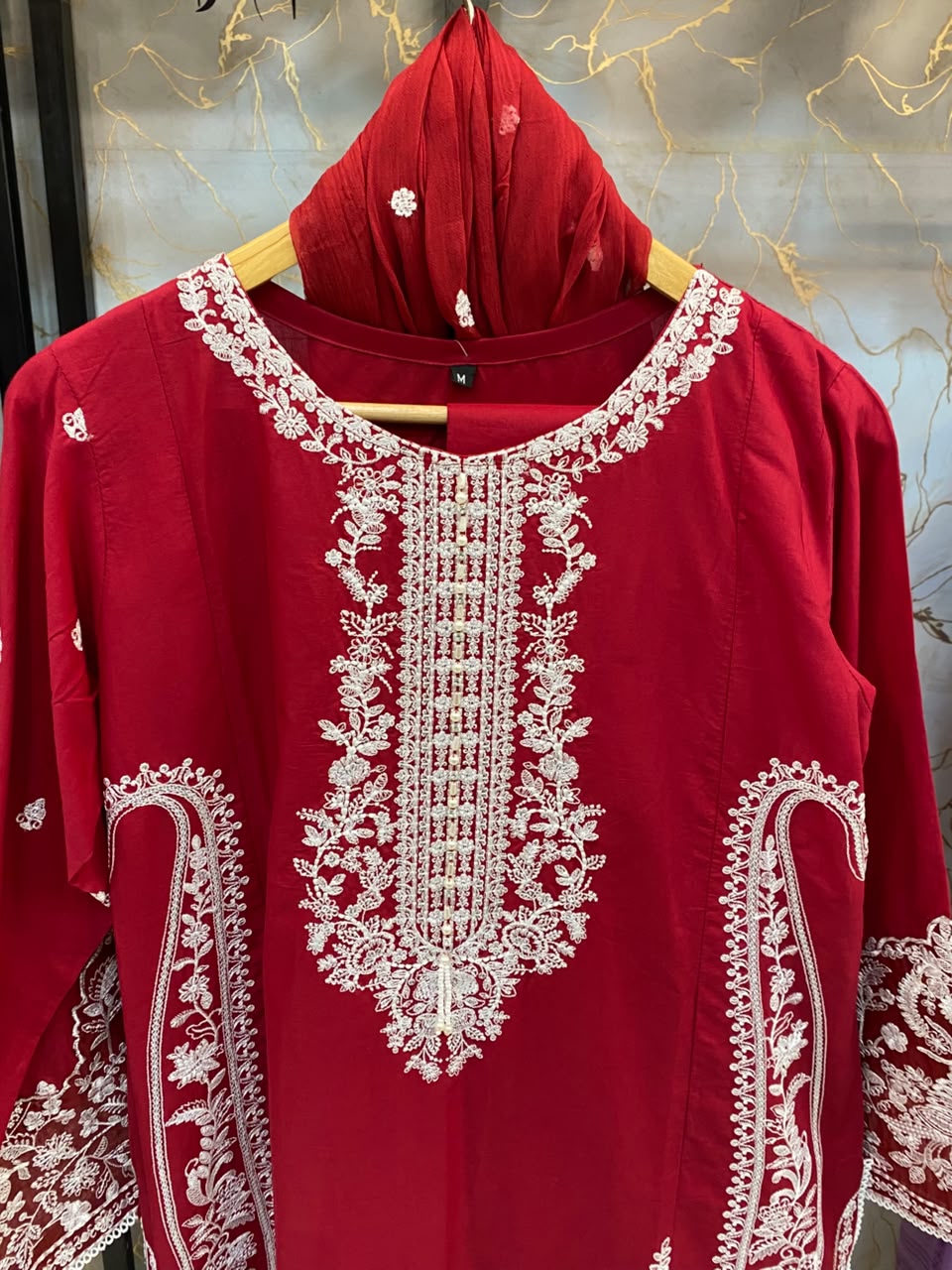 Embroidered Stitch 3pc