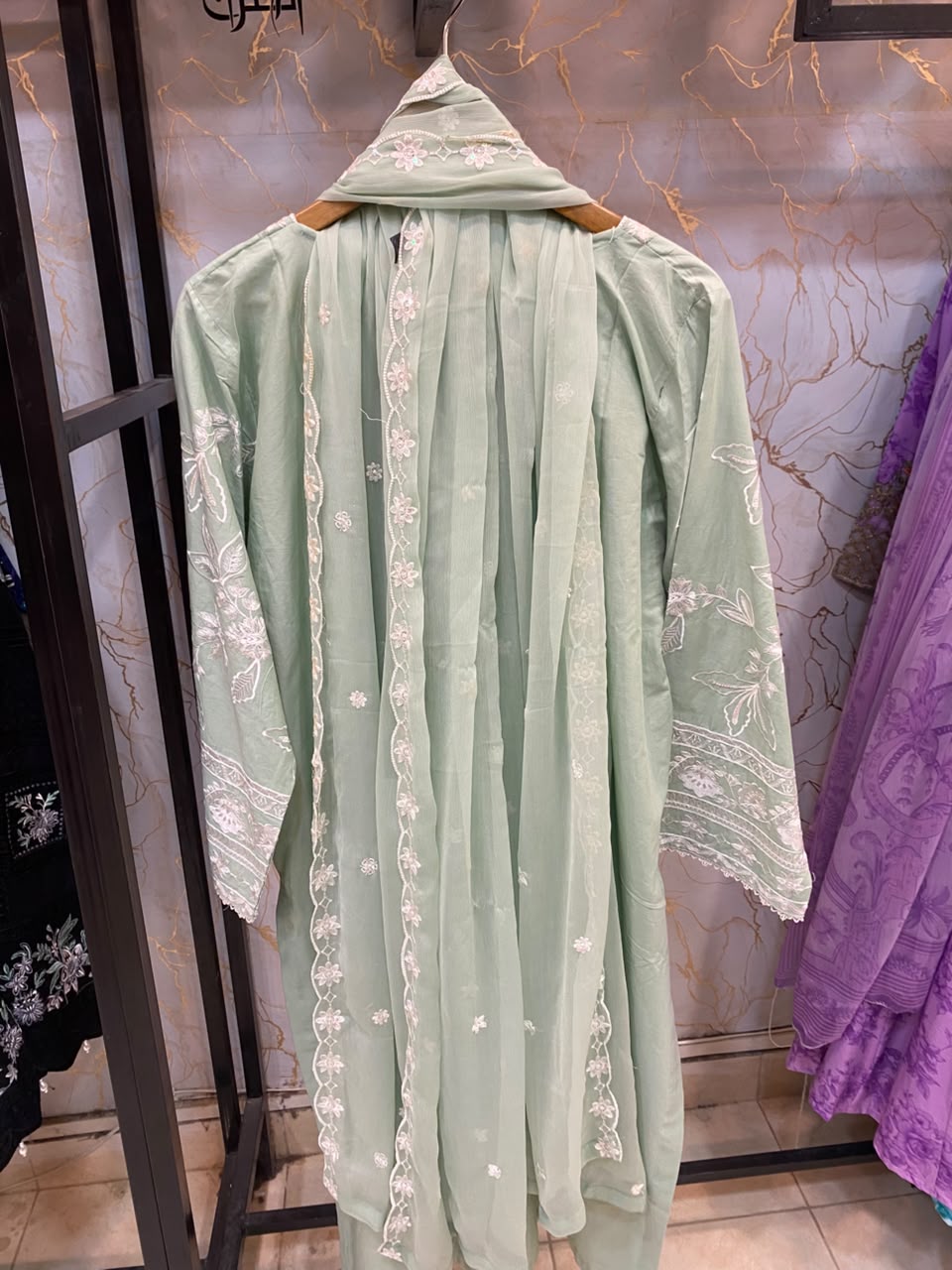 Embroidered Stitch 3pc
