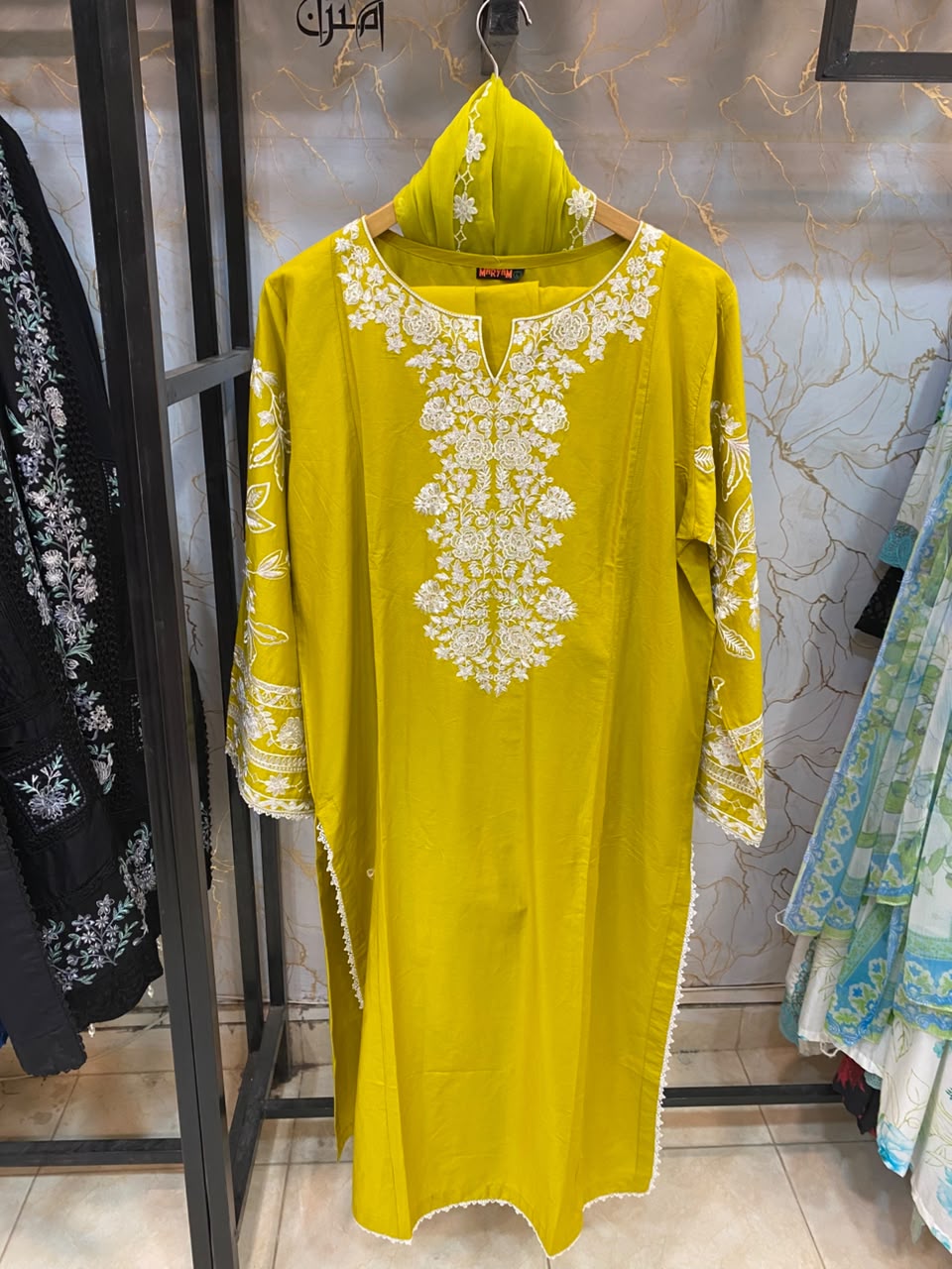 Embroidered Stitch 3pc