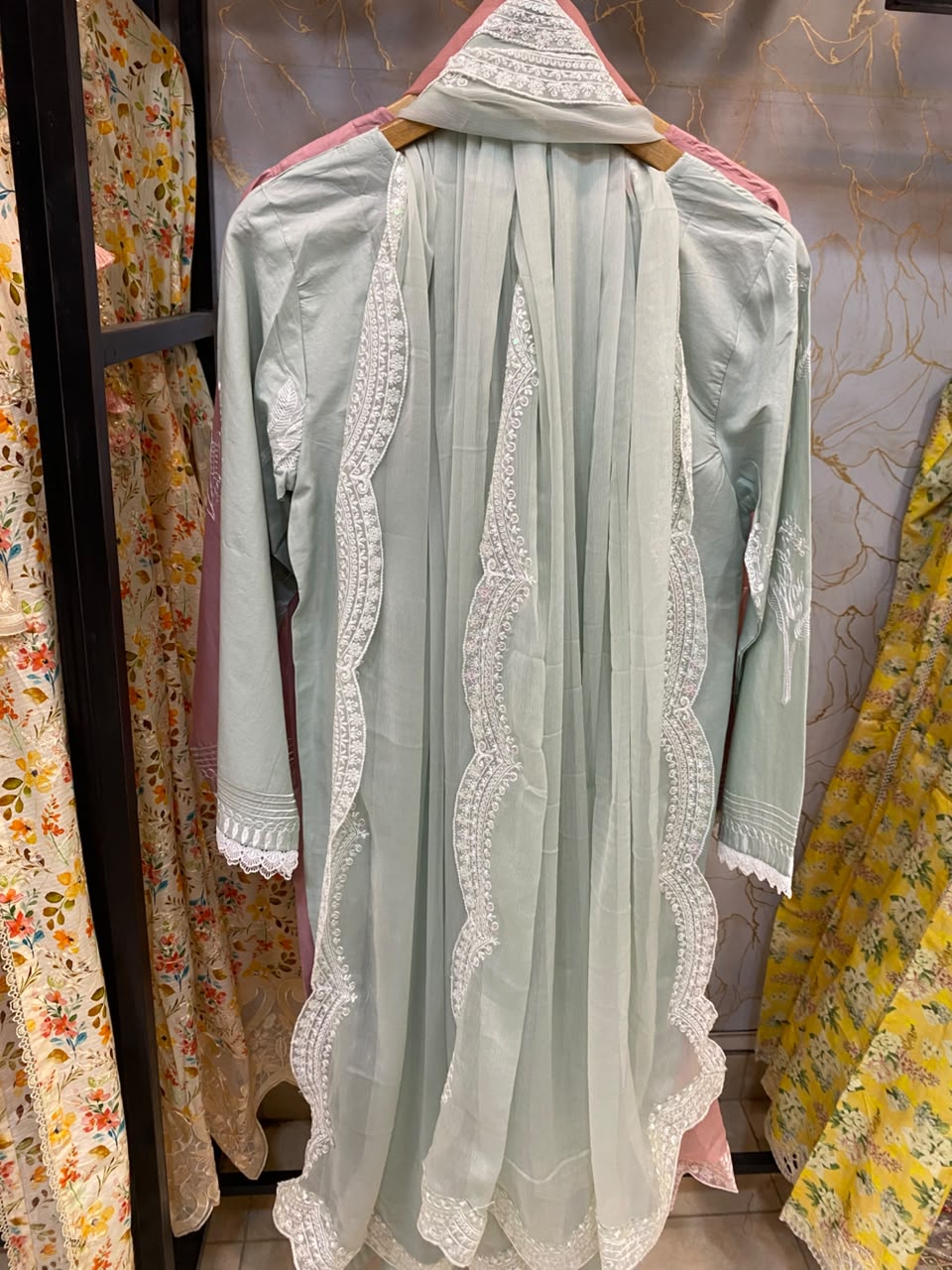 Embroidered Stitch 3pc
