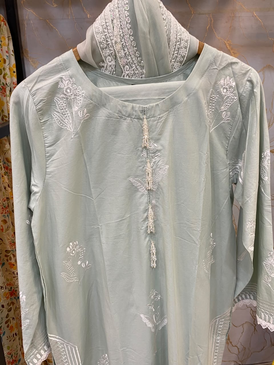 Embroidered Stitch 3pc
