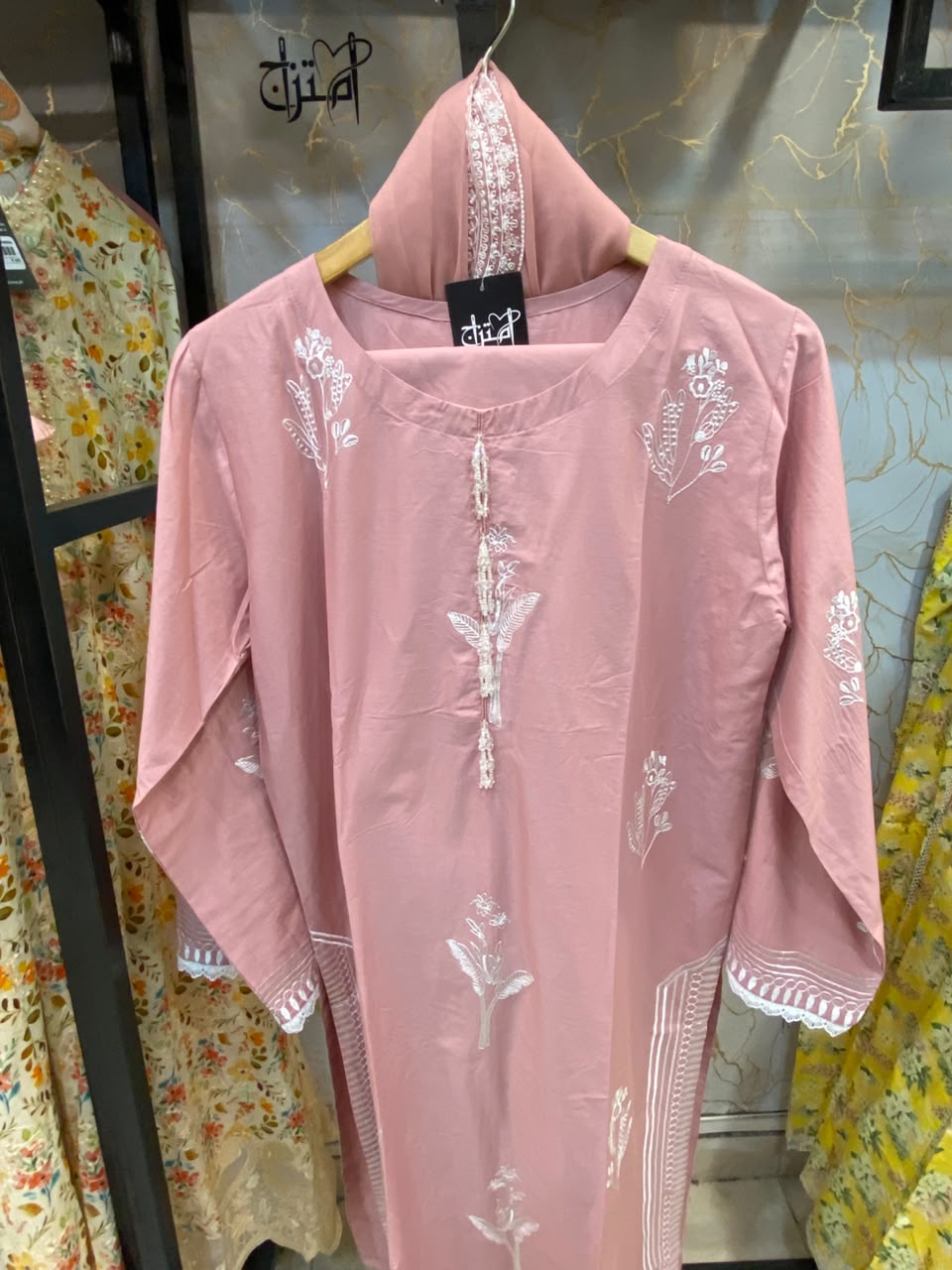 Embroidered Stitch 3pc