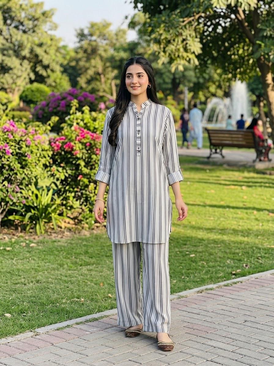 Georgette Stuff Stitch 2pc
