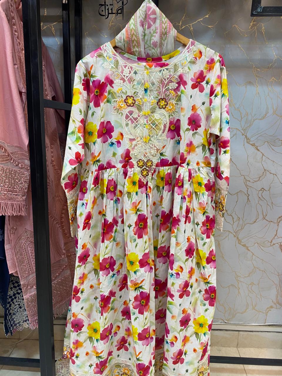 Embroidered Stitch 3pc