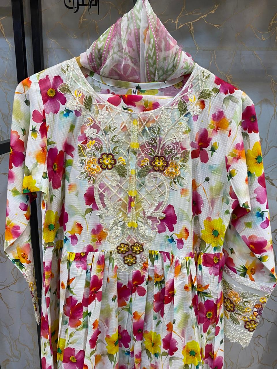 Embroidered Stitch 3pc