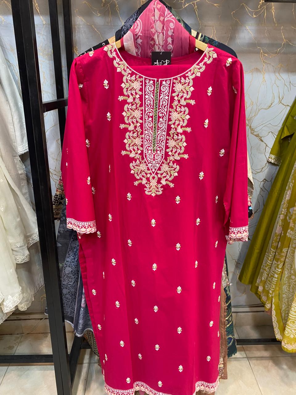 Embroidered Stitch 3pc