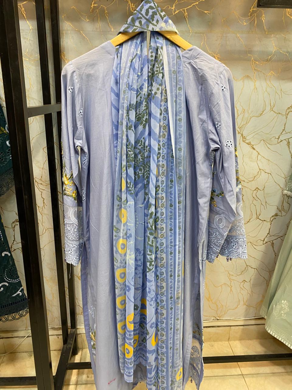 Embroidered Stitch 3pc