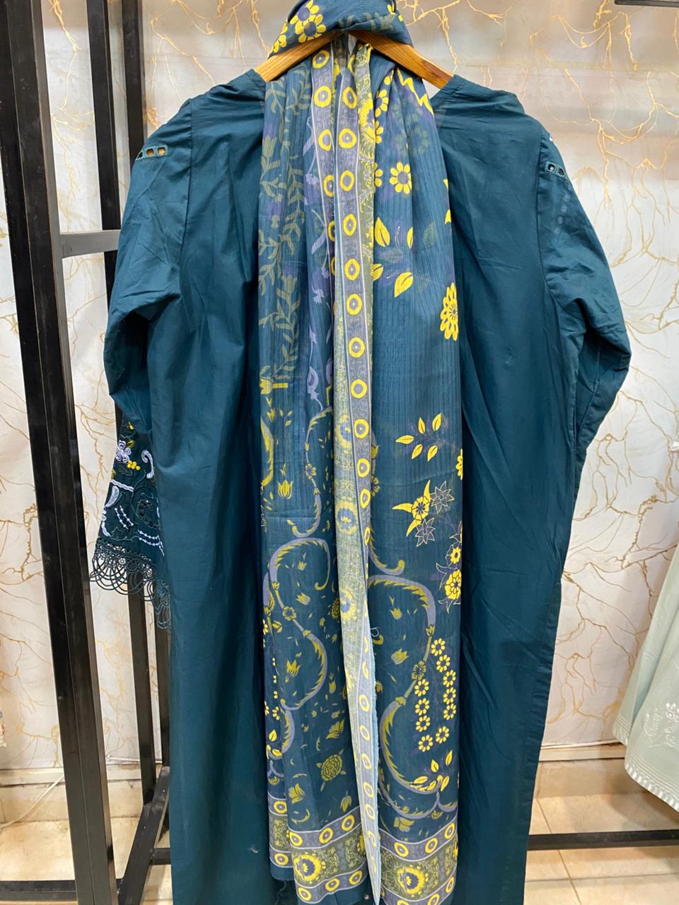 Embroidered Stitch 3pc