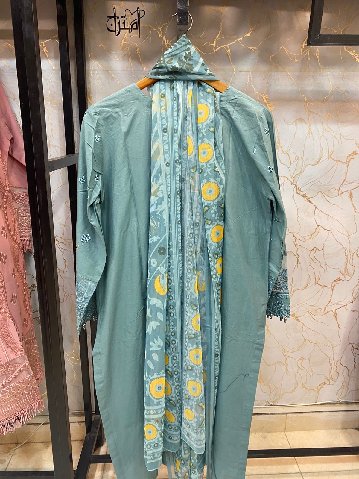 Embroidered Stitch 3pc
