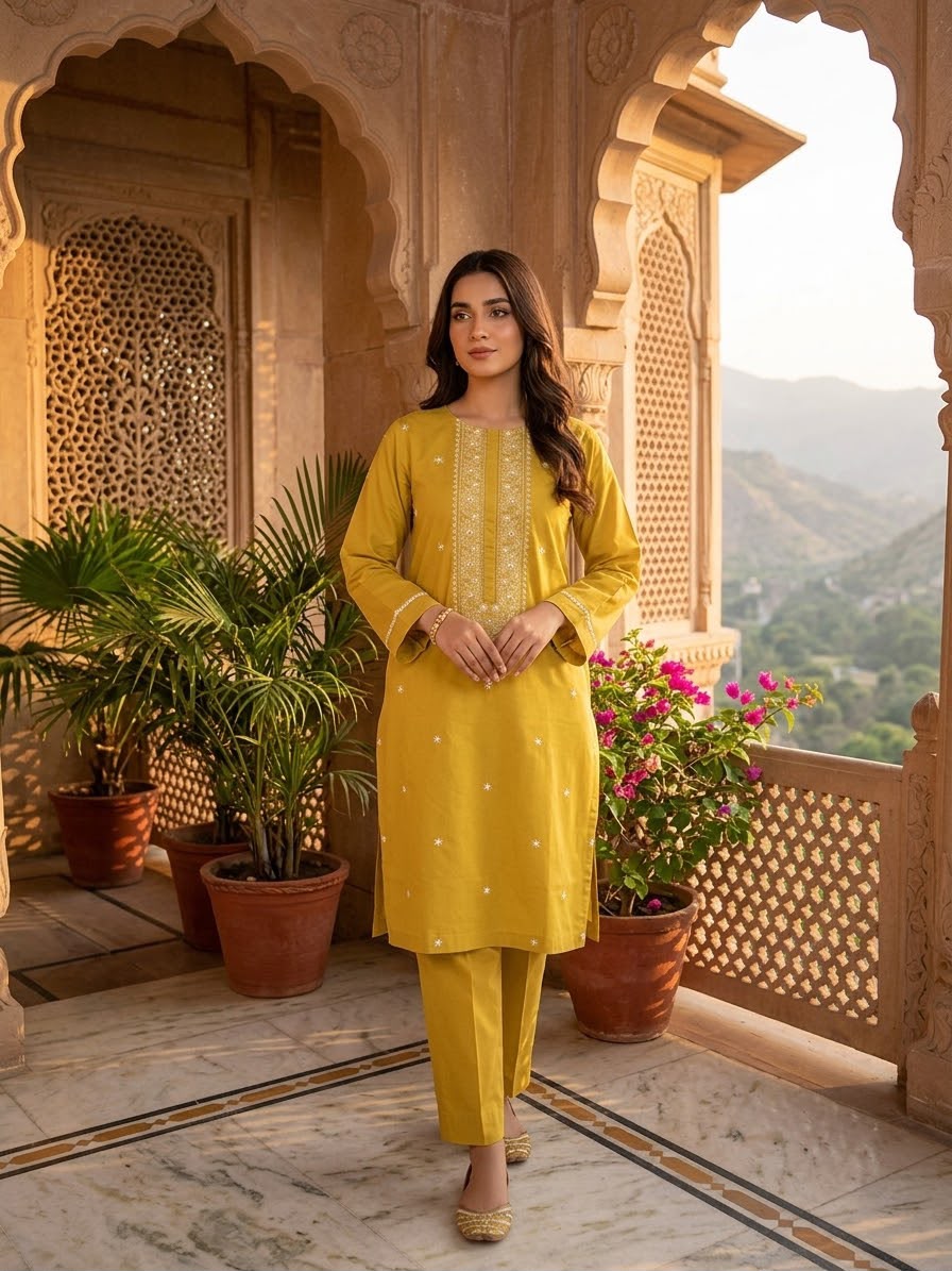 Lawn Stitch 2pc