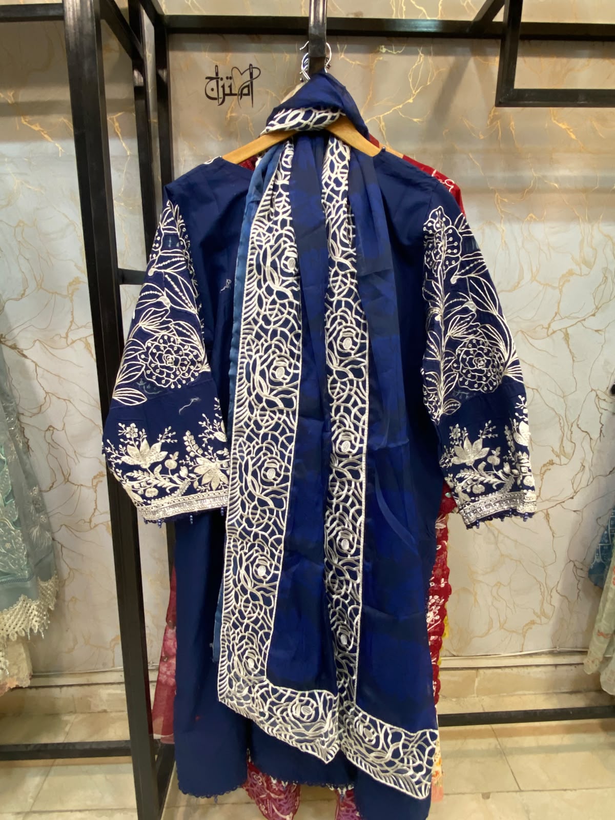 Embroidered Stitch 3pc