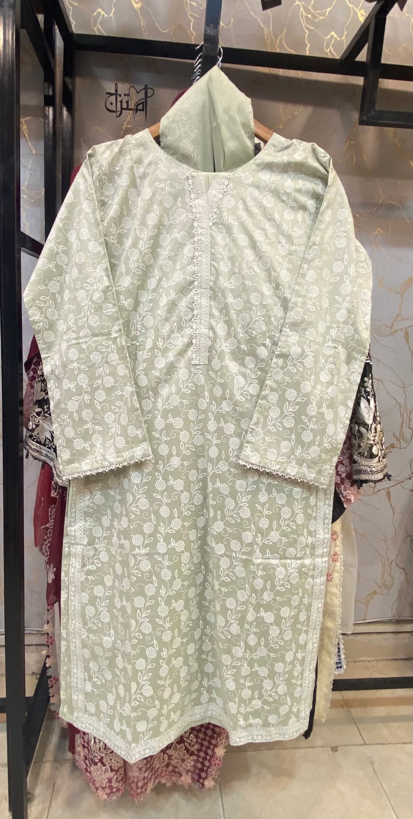 Lawn Printed Stitch 3pc
