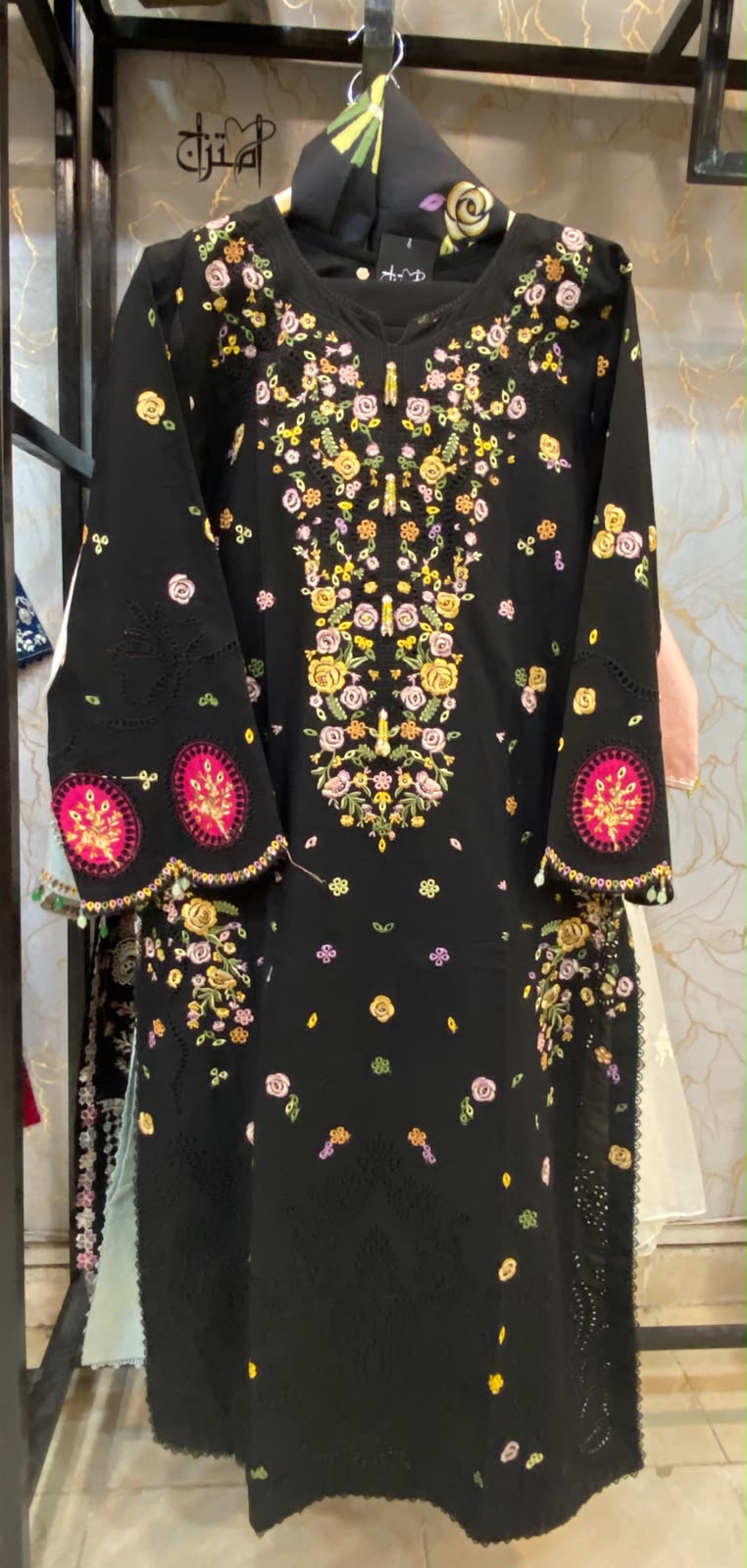 Winter Khaddar Embroidered Stitch 3pc
