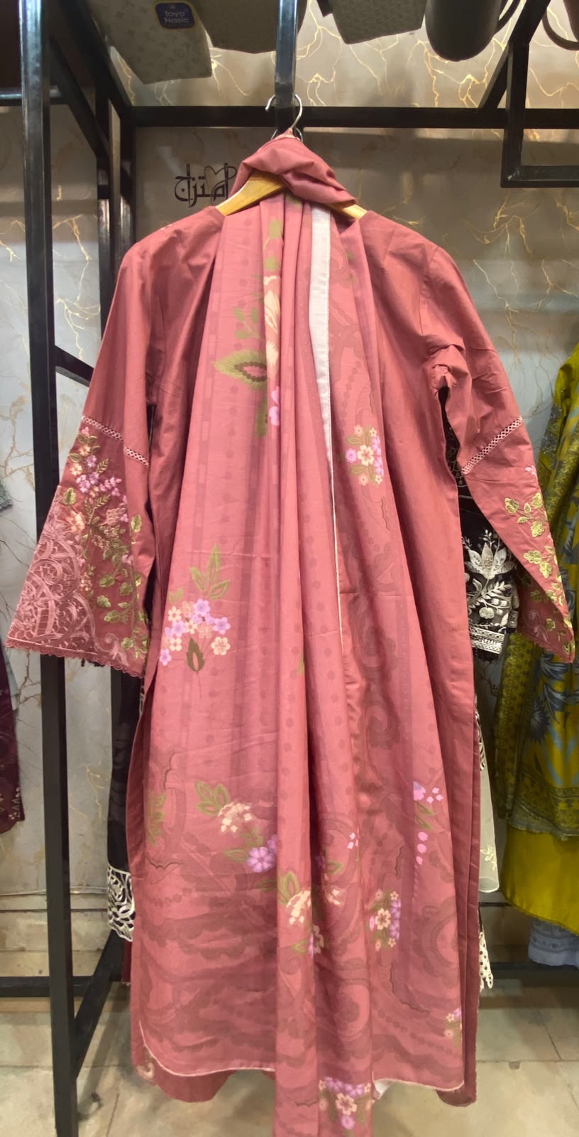 Winte Cotton Embroidered Stitch 3pc